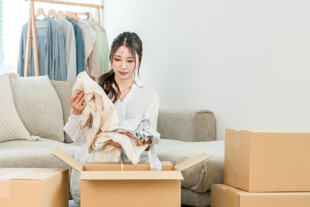 引越しの荷物整理は3ステップで進める